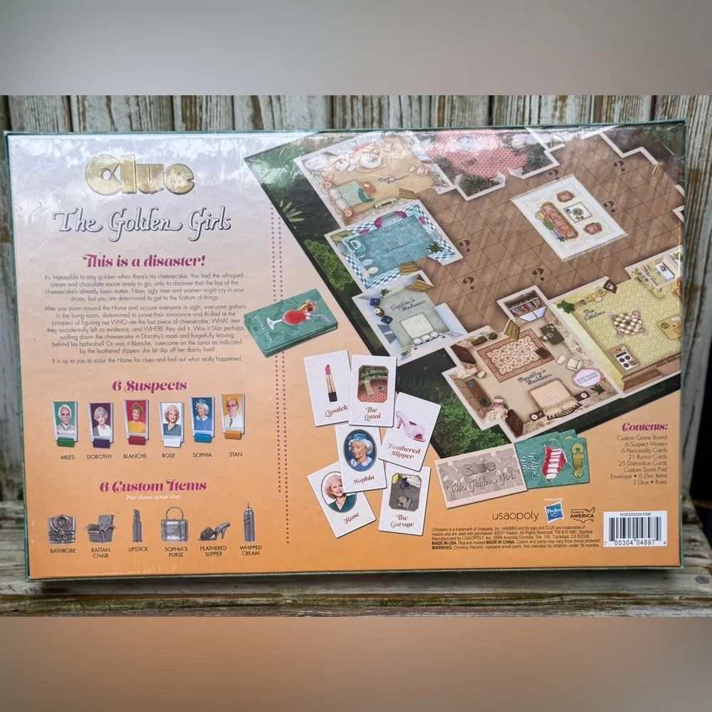 BRAND NEW UNOPENED 
Clue The Golden Girls Board Game - Picture 2 of 6